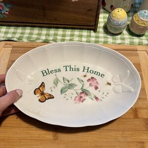 Lenox Butterfly Meadow Oval Plate